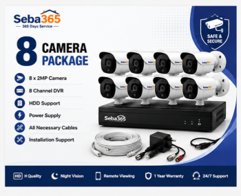 8 Camera Package
